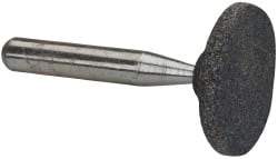 Cratex - 5/8" Head Diam x 5/8" Thickness, B41, Tree End, Aluminum Oxide Mounted Point - Medium Grade, 80 Grit, 17,620 RPM - Apex Tool & Supply