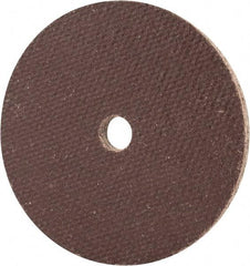 Cratex - 2" Diam x 1/4" Hole x 1/8" Thick, 54 Grit Surface Grinding Wheel - Aluminum Oxide, Type 1, Coarse Grade, 27,120 Max RPM, No Recess - Apex Tool & Supply