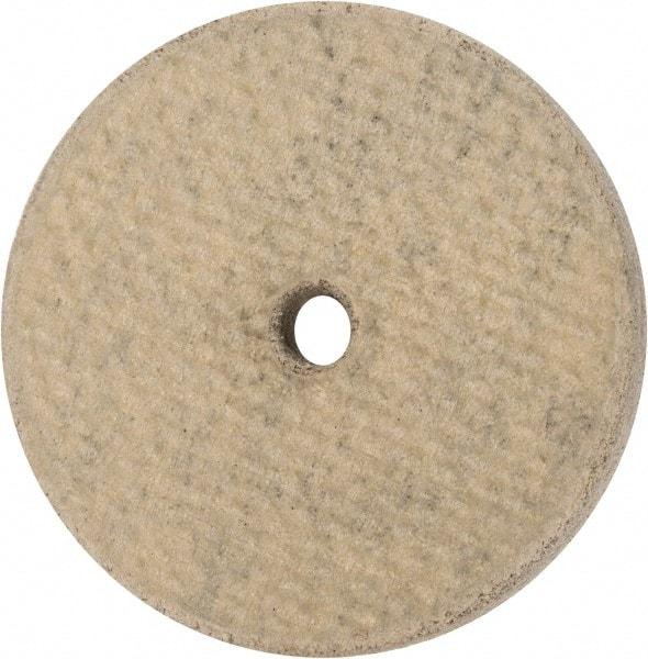 Cratex - 1" Diam x 1/8" Hole x 1/8" Thick, 120 Grit Surface Grinding Wheel - Aluminum Oxide, Type 1, Fine Grade, 36,290 Max RPM, No Recess - Apex Tool & Supply