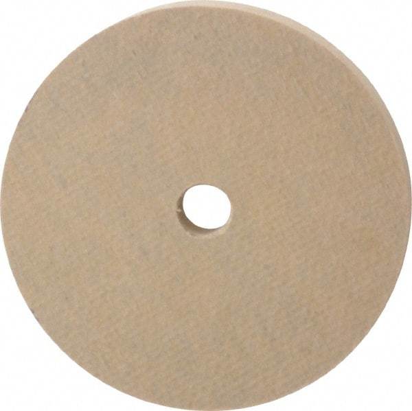 Cratex - 2" Diam x 1/4" Hole x 1/4" Thick, 120 Grit Surface Grinding Wheel - Aluminum Oxide, Type 1, Fine Grade, 18,145 Max RPM, No Recess - Apex Tool & Supply