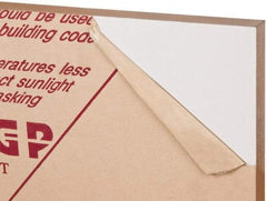 Made in USA - 3/4" Thick x 24" Wide x 4' Long, Acrylic Sheet - Clear - Apex Tool & Supply