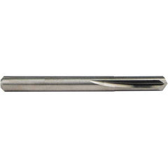 OSG - 1/2", 140° Point, Solid Carbide Straight Flute Drill Bit - Apex Tool & Supply
