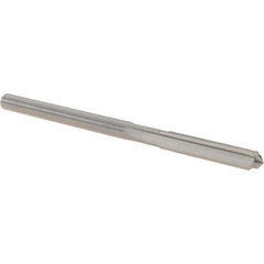OSG - 11/64" Solid Carbide Chucking Reamer - Straight Flute, 5/32" Straight Shank, 7/8" Flute Length, 2-3/4" OAL - Apex Tool & Supply