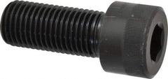 Holo-Krome - 1-3/4 - 5 UNC Hex Socket Drive, Socket Cap Screw - Alloy Steel, Black Oxide Finish, Fully Threaded, 3-1/2" Length Under Head - Apex Tool & Supply