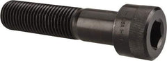Holo-Krome - 1-1/4 - 7 UNC Hex Socket Drive, Socket Cap Screw - Alloy Steel, Black Oxide Finish, Partially Threaded, 5-1/2" Length Under Head - Apex Tool & Supply