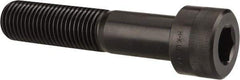 Holo-Krome - 1-1/4 - 7 UNC Hex Socket Drive, Socket Cap Screw - Alloy Steel, Black Oxide Finish, Partially Threaded, 6" Length Under Head - Apex Tool & Supply