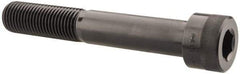 Holo-Krome - 1-1/4 - 7 UNC Hex Socket Drive, Socket Cap Screw - Alloy Steel, Black Oxide Finish, Partially Threaded, 8" Length Under Head - Apex Tool & Supply