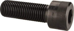 Holo-Krome - 1-1/2 - 6 UNC Hex Socket Drive, Socket Cap Screw - Alloy Steel, Black Oxide Finish, Partially Threaded, 4-1/2" Length Under Head - Apex Tool & Supply