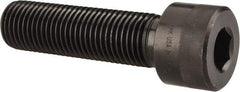 Holo-Krome - 1-1/2 - 6 UNC Hex Socket Drive, Socket Cap Screw - Alloy Steel, Black Oxide Finish, Partially Threaded, 5-1/2" Length Under Head - Apex Tool & Supply
