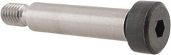 Holo-Krome - 10mm Shoulder Diam x 40mm Shoulder Length, M8x1.25 Metric Coarse, Hex Socket Shoulder Screw - 12.9 Alloy Steel, Uncoated, 6.78 to 7mm Head Height x 15.73 to 16mm Head Diam - Apex Tool & Supply