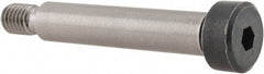Holo-Krome - 10mm Shoulder Diam x 50mm Shoulder Length, M8x1.25 Metric Coarse, Hex Socket Shoulder Screw - 12.9 Alloy Steel, Uncoated, 6.78 to 7mm Head Height x 15.73 to 16mm Head Diam - Apex Tool & Supply