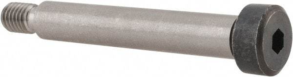 Holo-Krome - 10mm Shoulder Diam x 60mm Shoulder Length, M8x1.25 Metric Coarse, Hex Socket Shoulder Screw - 12.9 Alloy Steel, Uncoated, 6.78 to 7mm Head Height x 15.73 to 16mm Head Diam - Apex Tool & Supply