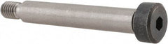 Holo-Krome - 10mm Shoulder Diam x 60mm Shoulder Length, M8x1.25 Metric Coarse, Hex Socket Shoulder Screw - 12.9 Alloy Steel, Uncoated, 6.78 to 7mm Head Height x 15.73 to 16mm Head Diam - Apex Tool & Supply