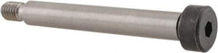 Holo-Krome - 10mm Shoulder Diam x 70mm Shoulder Length, M8x1.25 Metric Coarse, Hex Socket Shoulder Screw - 12.9 Alloy Steel, Uncoated, 6.78 to 7mm Head Height x 15.73 to 16mm Head Diam - Apex Tool & Supply