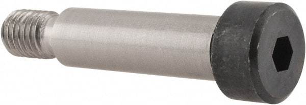 Holo-Krome - 12mm Shoulder Diam x 40mm Shoulder Length, M10x1.5 Metric Coarse, Hex Socket Shoulder Screw - 12.9 Alloy Steel, Uncoated, 8.78 to 90mm Head Height x 17.73 to 18mm Head Diam - Apex Tool & Supply