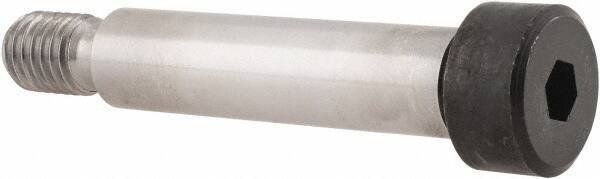 Holo-Krome - 12mm Shoulder Diam x 50mm Shoulder Length, M10x1.5 Metric Coarse, Hex Socket Shoulder Screw - 12.9 Alloy Steel, Uncoated, 8.78 to 90mm Head Height x 17.73 to 18mm Head Diam - Apex Tool & Supply