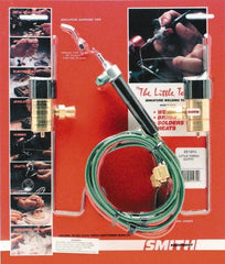 Miller/Smith - 7 Piece, Tip Number 5, Outfit for Disposable Tanks Oxygen & MAPP Propane - Apex Tool & Supply