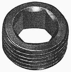 Holo-Krome - 3/4-16 UNF, 3/8" OAL, Socket Jam Screw - 3/8" Hex Key, Alloy Steel, Uncoated - Apex Tool & Supply