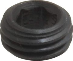 Holo-Krome - 3/8-24 UNF, 3/16" OAL, Socket Jam Screw - 3/16" Hex Key, Alloy Steel, Uncoated - Apex Tool & Supply