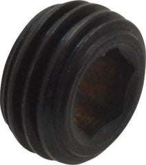 Holo-Krome - 7/16-20 UNF, 7/32" OAL, Socket Jam Screw - 7/32" Hex Key, Alloy Steel, Uncoated - Apex Tool & Supply