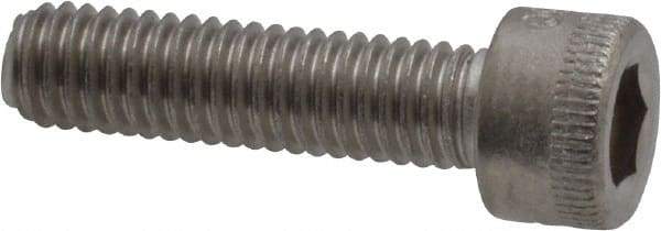 Holo-Krome - #10-32 UNF Hex Socket Drive, Socket Cap Screw - Grade 18-8 Stainless Steel, Uncoated, Fully Threaded, 3/4" Length Under Head - Apex Tool & Supply