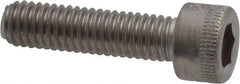 Holo-Krome - #10-32 UNF Hex Socket Drive, Socket Cap Screw - Grade 18-8 Stainless Steel, Uncoated, Fully Threaded, 3/4" Length Under Head - Apex Tool & Supply