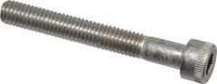 Holo-Krome - #10-32 UNF Hex Socket Drive, Socket Cap Screw - Grade 18-8 Stainless Steel, Uncoated, Partially Threaded, 1-1/2" Length Under Head - Apex Tool & Supply