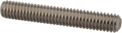 Value Collection - 5/16-18 UNC, 2" OAL, Cup Point Set Screw - Grade 18-8 Stainless Steel, 3/32" Key - Apex Tool & Supply