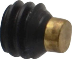 Made in USA - #8-32 UNC, 1/8" Length of Thread, Soft Tip Point Set Screw - Grade 8 Alloy Steel - Apex Tool & Supply