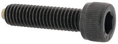 Made in USA - #10-32 UNF Hex Socket Drive, Socket Cap Screw - Alloy Steel, Black Oxide Finish, Fully Threaded, 3/4" Length Under Head - Apex Tool & Supply