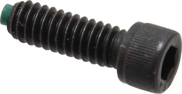 Made in USA - 1/4-20 UNC Hex Socket Drive, Socket Cap Screw - Alloy Steel, Black Oxide Finish, Fully Threaded, 3/4" Length Under Head - Apex Tool & Supply