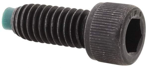 Made in USA - 5/16-18 UNC Hex Socket Drive, Socket Cap Screw - Alloy Steel, Black Oxide Finish, Fully Threaded, 3/4" Length Under Head - Apex Tool & Supply