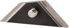 Noga - R3 Chamfering Blade - High Speed Steel, Bidirectional Blade, for Cross Hole Both Edges & Hole Inner Surface - Apex Tool & Supply
