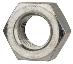 Value Collection - 5/16-24 UNF Grade 2 Two Way Lock Nut with Distorted Thread - 1/2" Width Across Flats, 17/64" High, Zinc-Plated Finish - Apex Tool & Supply