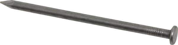 Value Collection - 10D, 9 Gauge, 3" OAL Common Nails - Ring Shank, Grade 2 Steel, Bright Finish - Apex Tool & Supply