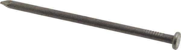 Value Collection - 16D, 8 Gauge, 3-1/2" OAL Common Nails - Ring Shank, Grade 2 Steel, Bright Finish - Apex Tool & Supply