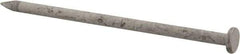 Value Collection - 12D, 9 Gauge, 3-1/4" OAL Common Nails - Ring Shank, Grade 2 Steel, Galvanized Finish - Apex Tool & Supply