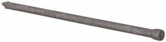 Value Collection - 8D, 13 Gauge, 2-1/2" OAL Finishing Nails - Smooth Shank, Grade 2 Steel, Galvanized Finish - Apex Tool & Supply