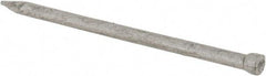 Value Collection - 4D, 15 Gauge, 1-1/2" OAL Finishing Nails - Smooth Shank, Grade 2 Steel, Galvanized Finish - Apex Tool & Supply