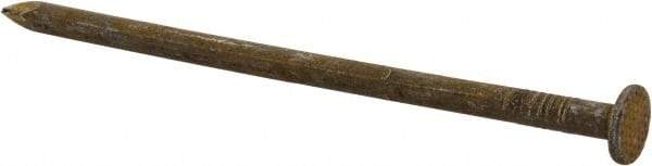 Value Collection - 16D, 9 Gauge, 3-1/2" OAL Sinker Nails - Smooth Shank, Grade 2 Steel, Cement Coated Finish - Apex Tool & Supply