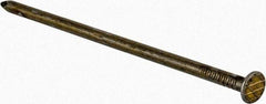 Value Collection - 10D, 11 Gauge, 3" OAL Sinker Nails - Smooth Shank, Grade 2 Steel, Cement Coated Finish - Apex Tool & Supply