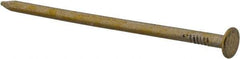 Value Collection - 12D, 10 Gauge, 3-1/4" OAL Sinker Nails - Smooth Shank, Grade 2 Steel, Cement Coated Finish - Apex Tool & Supply