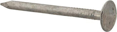 Value Collection - 11 Gauge, 1-3/4" OAL Roofing Nails - Ring Shank, Grade 2 Steel, Galvanized Finish - Apex Tool & Supply