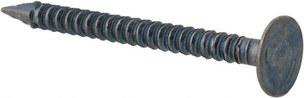 Value Collection - 13 Gauge, 1-3/8" OAL Common Nails - Annular Thread Shank, Grade 2 Steel, Blued Finish - Apex Tool & Supply