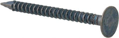 Value Collection - 13 Gauge, 1-3/8" OAL Common Nails - Annular Thread Shank, Grade 2 Steel, Blued Finish - Apex Tool & Supply