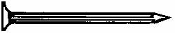 Value Collection - 6D, 2" OAL Masonry Nails - Cut Shank, Grade 2 Steel - Apex Tool & Supply