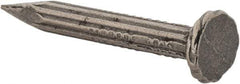 Value Collection - 9 Gauge, 1-1/4" OAL Masonry Nails - Fluted Shank, Grade 2 Steel, Uncoated - Apex Tool & Supply