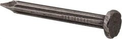 Value Collection - 9 Gauge, 1-1/2" OAL Masonry Nails - Fluted Shank, Grade 2 Steel, Uncoated - Apex Tool & Supply
