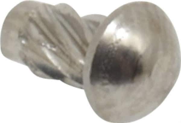 Value Collection - #2 Round Head Sheet Metal Screw - Stainless Steel, 3/16" Length Under Head, ASME B18.6.3 & ASME B18.6.4, Grade 18-8 - Apex Tool & Supply