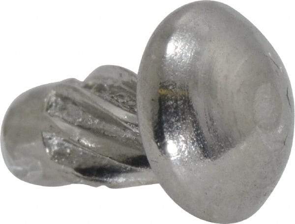 Value Collection - #4 Round Head Sheet Metal Screw - Stainless Steel, 3/16" Length Under Head, ASME B18.6.3 & ASME B18.6.4, Grade 18-8 - Apex Tool & Supply